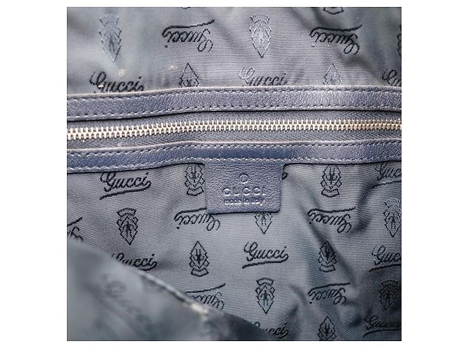 Borsa Hobo Gucci Monogram Canvas Brown - vista 8