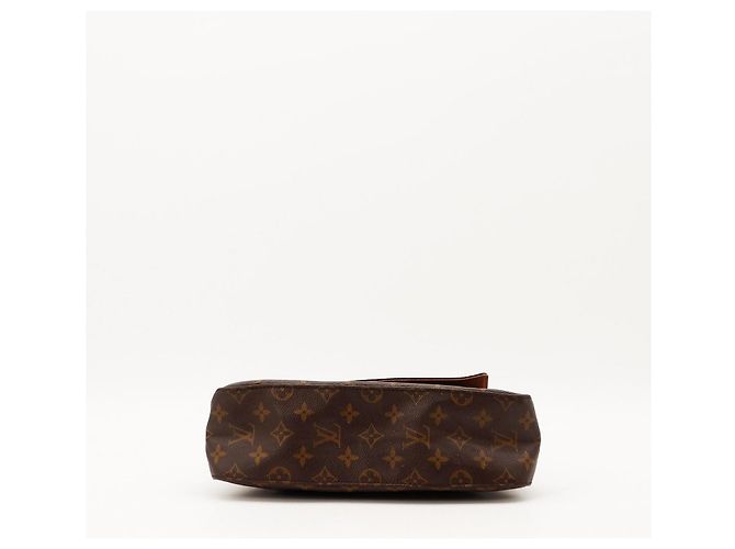 Borsa a tracolla Louis Vuitton Monogram Pochette NM in pelle marrone - vista 5