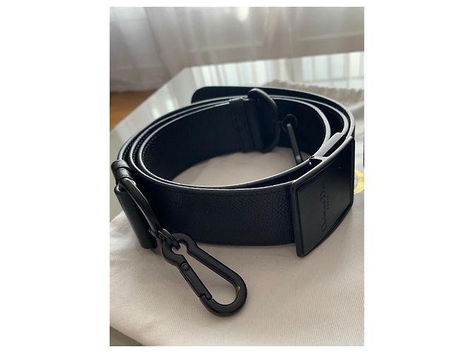Borsa Christian Dior 30 Montaigne Box in pelle nera - vista 12