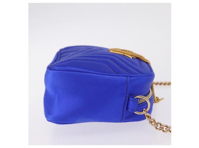 Stella Mc Cartney Stella McCartney Stella Star Camera Quilted Satin Mini - vista 4