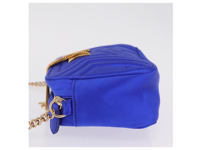 Stella Mc Cartney Stella McCartney Stella Star Camera Quilted Satin Mini - vista 5