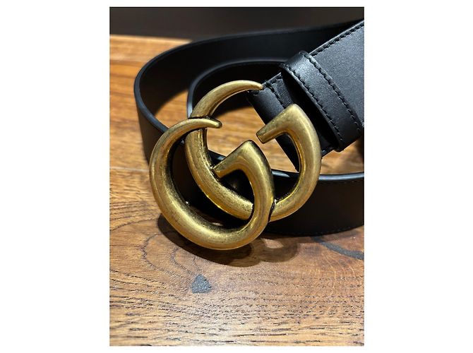 Cinto Gucci GG Marmont em couro - vista 4