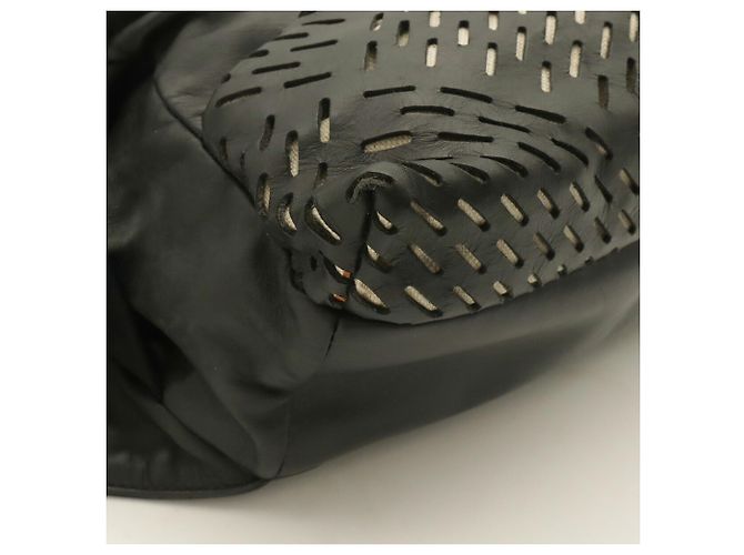 Borsa Sling in pelle nera Bottega Veneta - vista 4