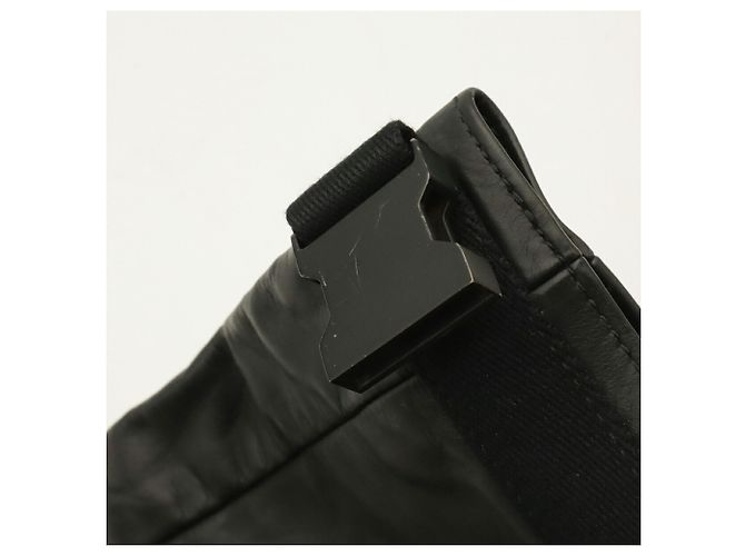 Borsa Sling in pelle nera Bottega Veneta - vista 7