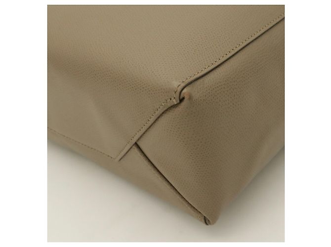 Céline Saco Tote Celine Vertical Cabas Small em couro cinza - vista 4