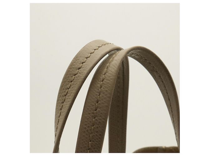 Céline Saco Tote Celine Vertical Cabas Small em couro cinza - vista 5