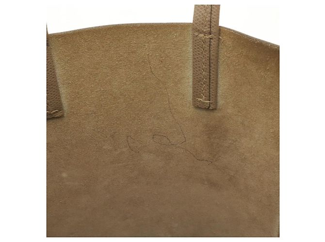 Céline Saco Tote Celine Vertical Cabas Small em couro cinza - vista 8