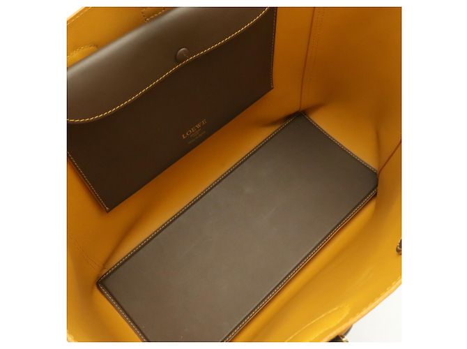Loewe Leo Tote Bag aus braunem Leder - Ansicht 7