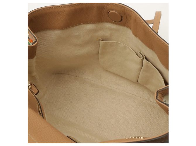 Gucci Flora Tote Bag Beige Canvas - Ansicht 7