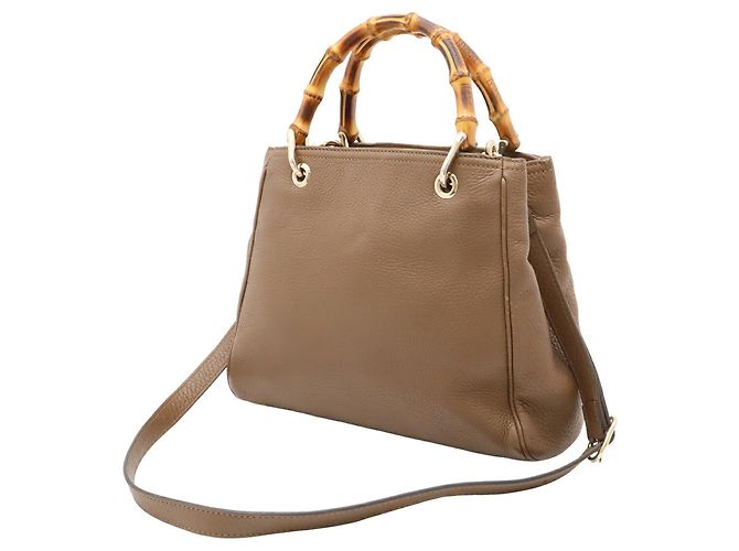 Bolso GUCCI Bamboo Small Shopper - vista 3