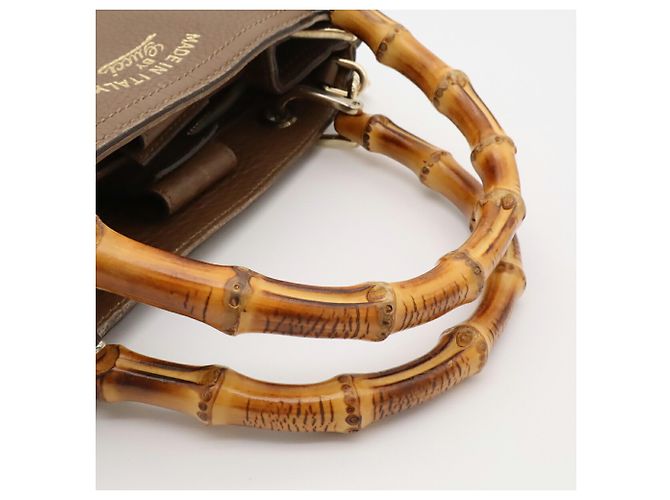 Bolso GUCCI Bamboo Small Shopper - vista 7