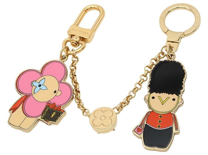 Portachiavi Louis Vuitton Monogram Chain BFF Vivienne - vista 2