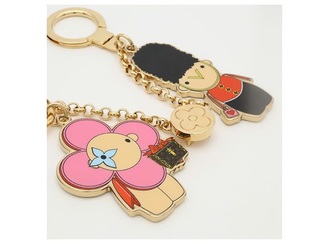 Portachiavi Louis Vuitton Monogram Chain BFF Vivienne - vista 4