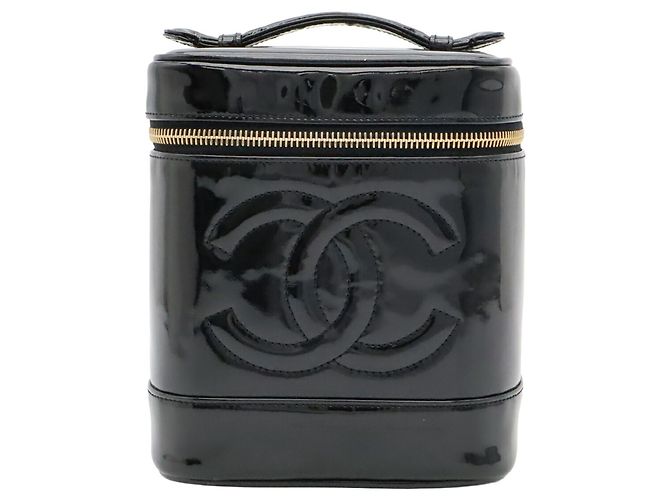 Borsa Vanity Chanel Coco Mark in Nero - view 2