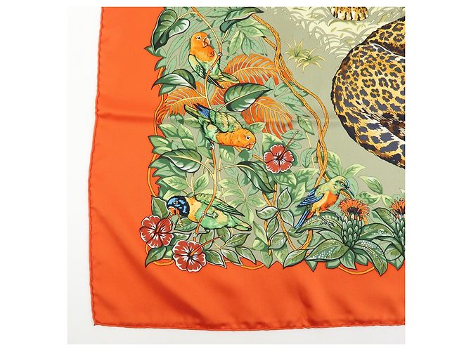 Hermès Hermes Carré 90 Silk multicolor 90 x 90 - vista 5