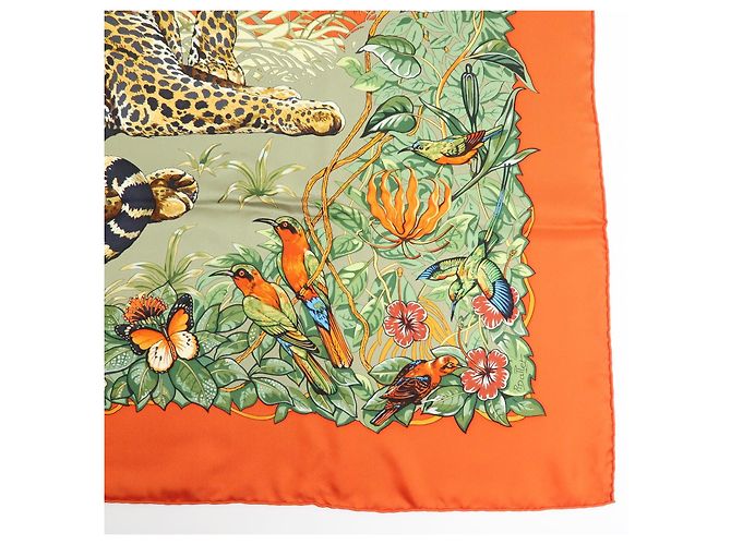 Hermès Hermes Carré 90 Silk multicolor 90 x 90 - vista 6