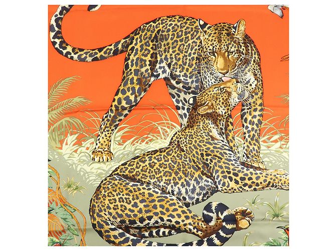 Hermès Hermes Carré 90 Silk multicolor 90 x 90 - vista 7