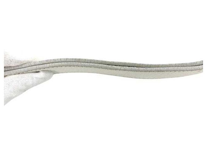 Saco Tote Loewe em couro branco - vista 9
