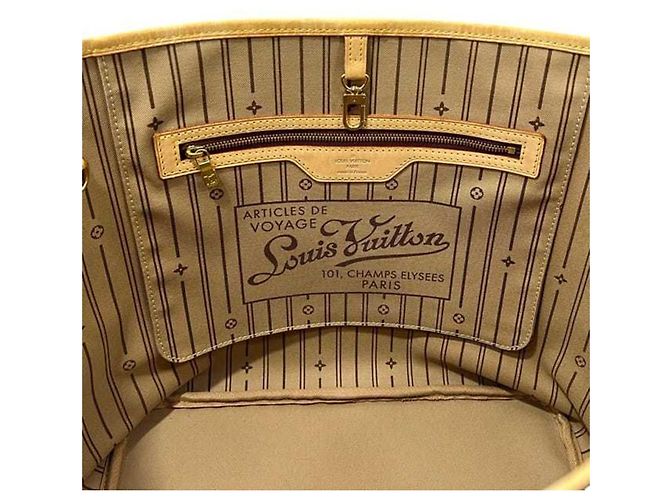 Sac cabas Louis Vuitton Neverfull GM Monogram - vue 4