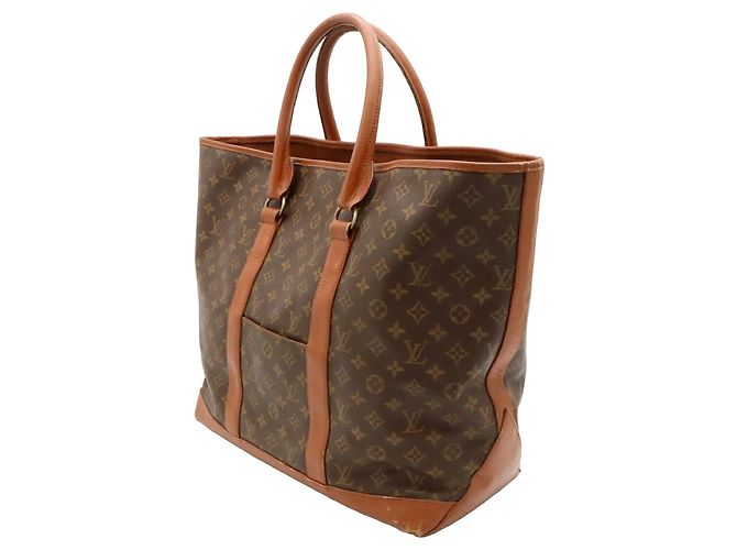Saco Tote Louis Vuitton Monogram Sac Weekend GM - vista 3