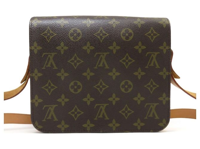 Borsa a tracolla Louis Vuitton Monogram Cartouchiere MM - vista 3