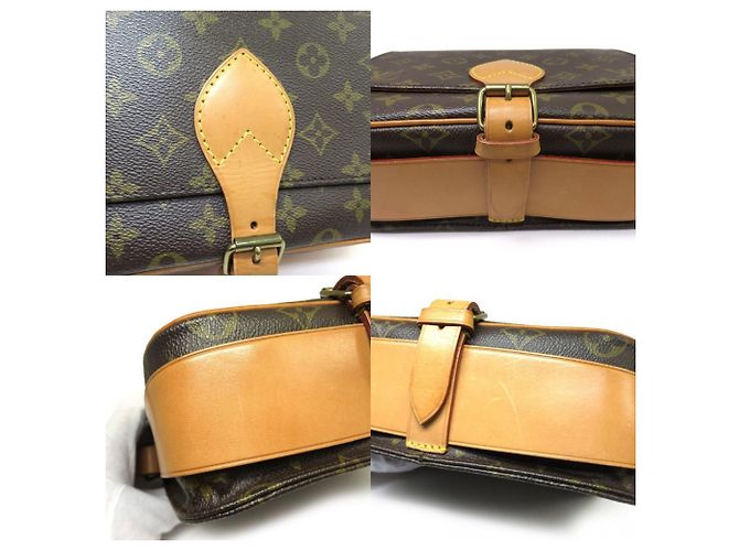 Borsa a tracolla Louis Vuitton Monogram Cartouchiere MM - vista 7