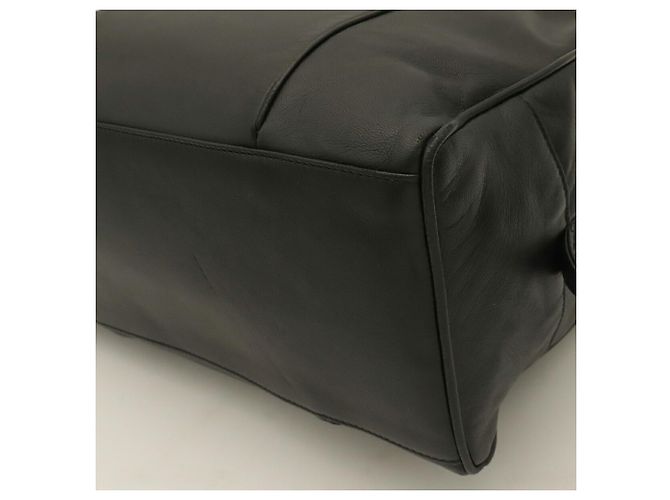 Borsa Loewe Anagram in pelle nera - vista 4