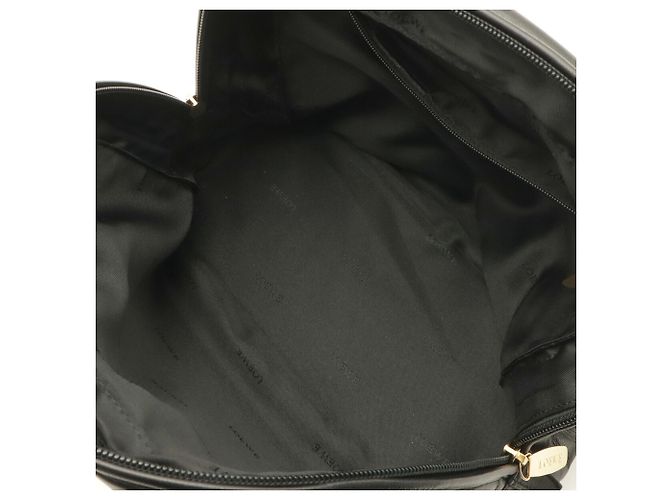 Borsa Loewe Anagram in pelle nera - vista 8