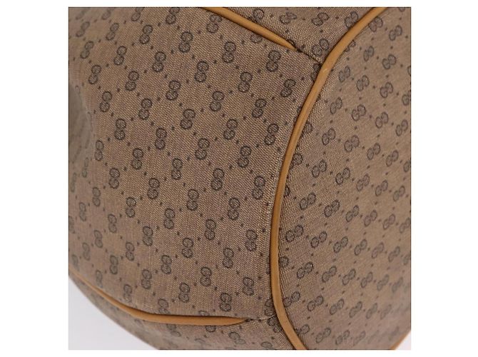 GUCCI Micro GG Supreme Shoulder Bag PVC Beige Gold Auth BA16707 - Jerrillo - vista 6