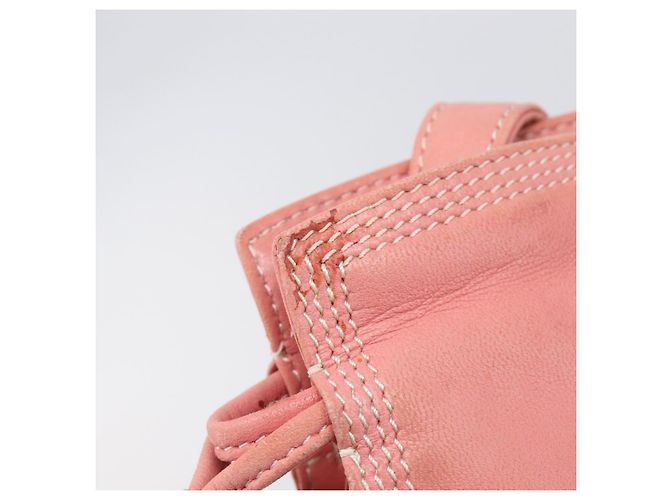 LOEWE Shoulder Bag Leather Pink Gold Auth BA16679 - Jerrillo - vista 15