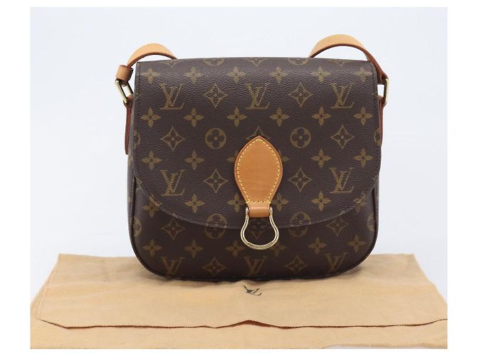 Saint-Cloud LOUIS VUITTON Monogram Saint Cloud GM Shoulder Bag M51242 LV Auth 208410V - Jerrillo - vista 13