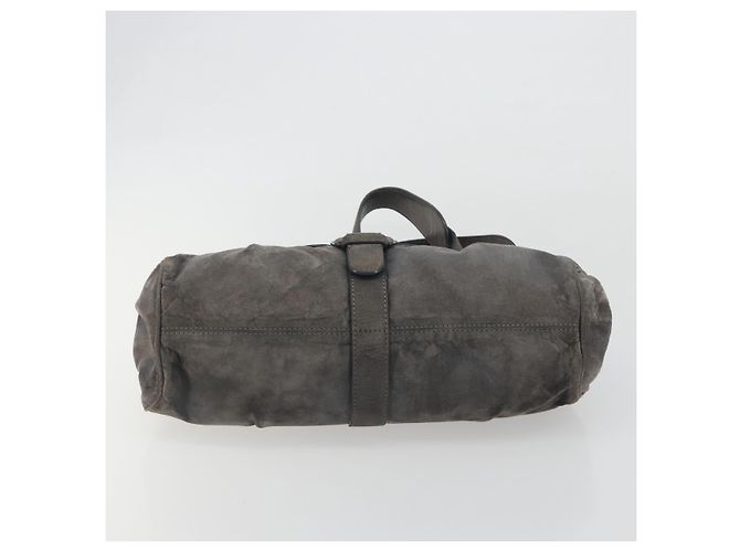 LOEWE Tote Bag Suede Gray Silver Auth 192813 - Jerrillo - Ansicht 5