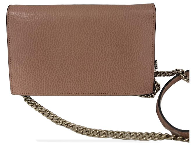 Gucci Interlocking Wallet on Chain Leather Medium - Ansicht 2