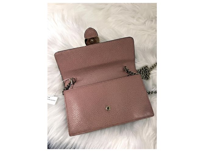 Gucci Interlocking Wallet on Chain Leather Medium - Ansicht 6