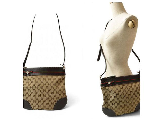 Borsa a Tracolla Gucci Sherry Line - vista 3