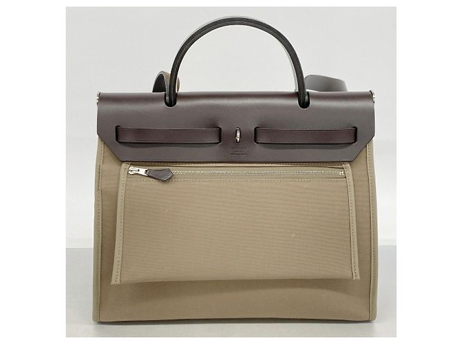 Hermès Sac à main Hermes Herbag Zip PM - vue 9