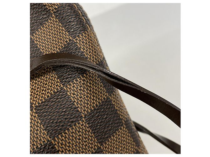 Borsa Tote Louis Vuitton Damier Neverfull MM - vista 10