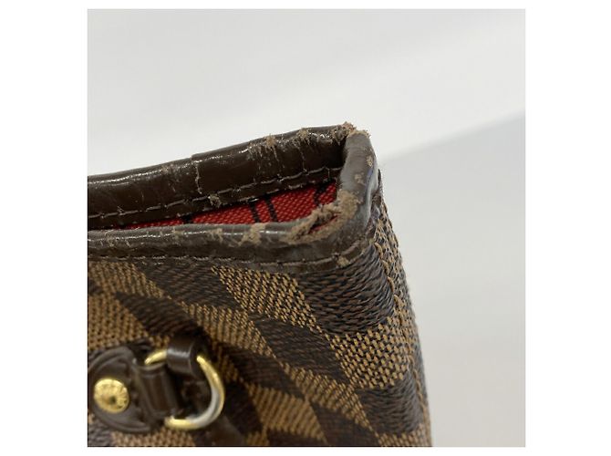 Borsa Tote Louis Vuitton Damier Neverfull MM - vista 6