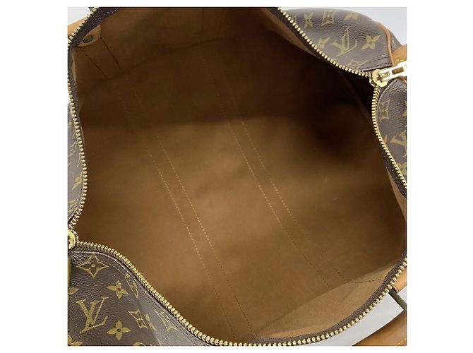 Borsa Boston Louis Vuitton Monogram Keepall 45 Brown - vista 4