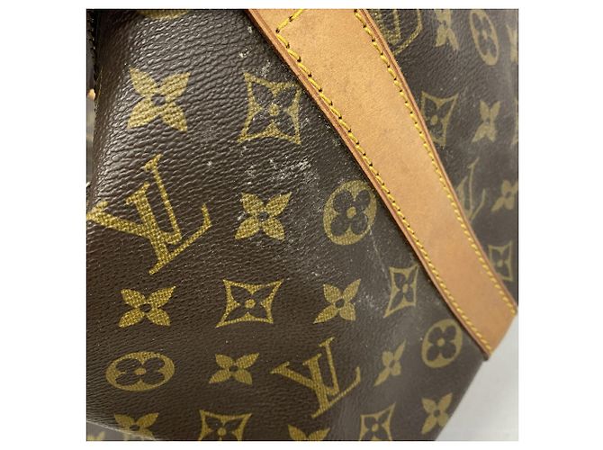 Borsa Boston Louis Vuitton Monogram Keepall 45 Brown - vista 9