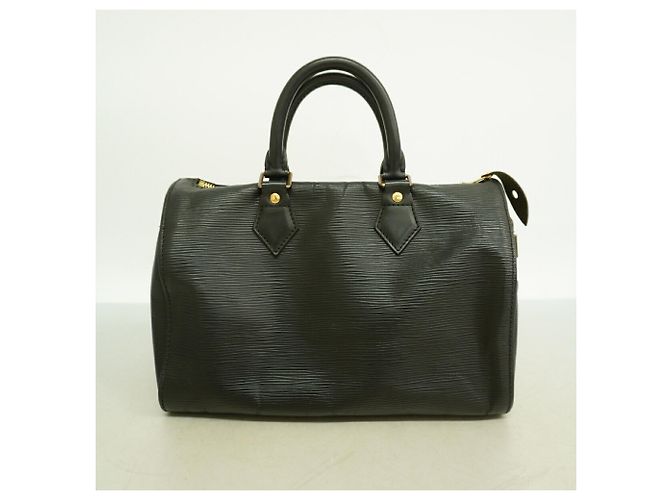 Borsa Louis Vuitton Epi Speedy 25 M59032 Noir - vista 11