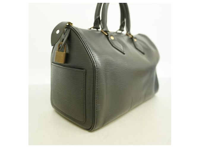 Borsa Louis Vuitton Epi Speedy 25 M59032 Noir - vista 2