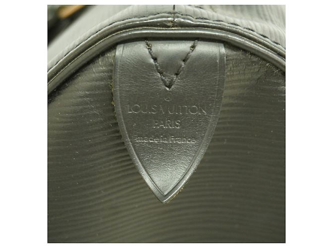 Borsa Louis Vuitton Epi Speedy 25 M59032 Noir - vista 5