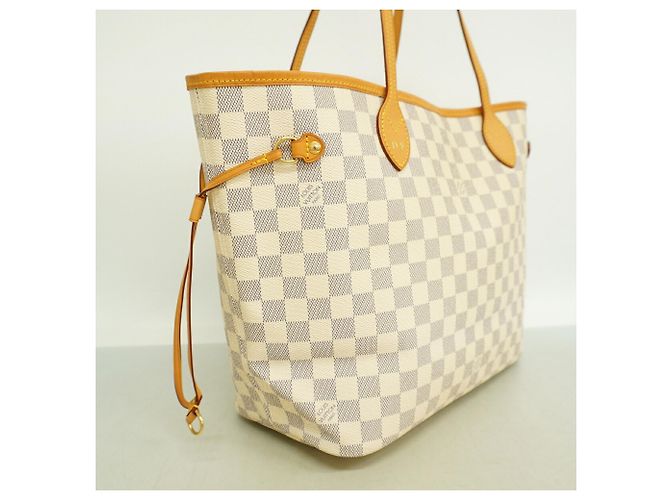 Sac Cabas Louis Vuitton Damier Azur Neverfull MM - vue 2