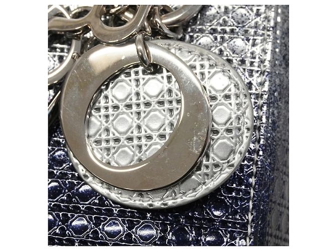 Borsa a mano Lady Christian Dior Macro Cannage - vista 10