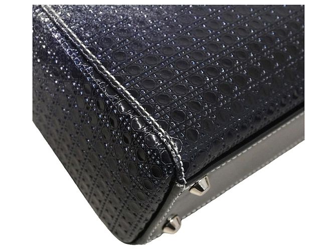 Borsa a mano Lady Christian Dior Macro Cannage - vista 8