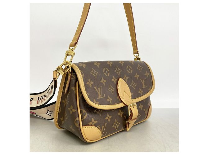 Borsa Louis Vuitton Monogram Diane NM PM - vista 2