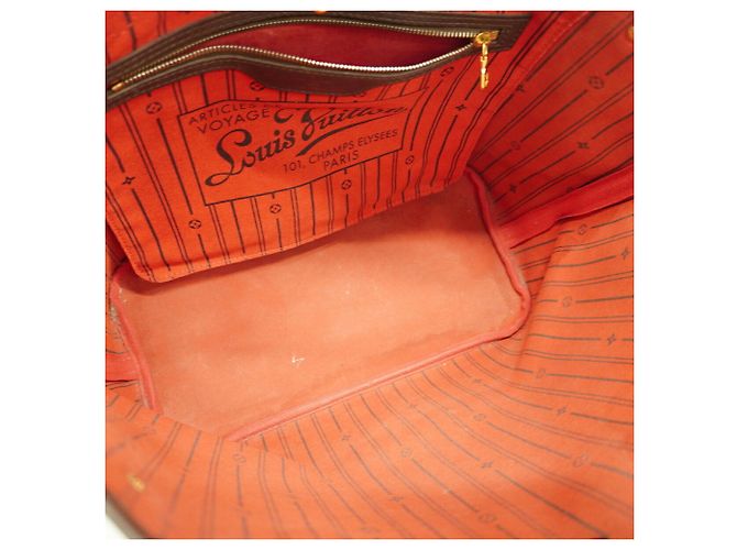 Saco Tote Louis Vuitton Damier Neverfull MM - vista 4