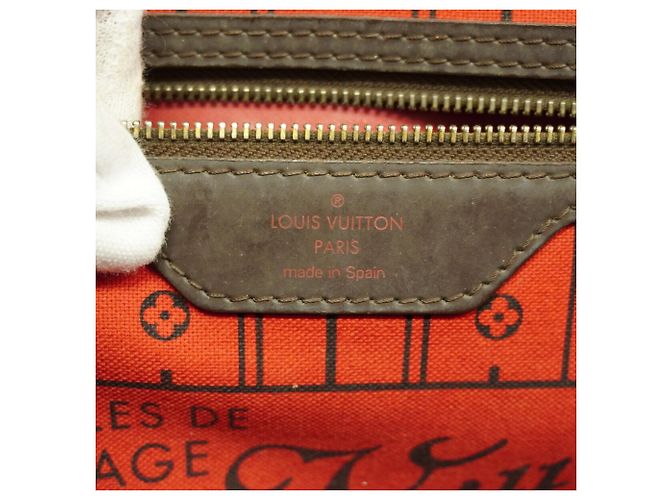 Saco Tote Louis Vuitton Damier Neverfull MM - vista 5