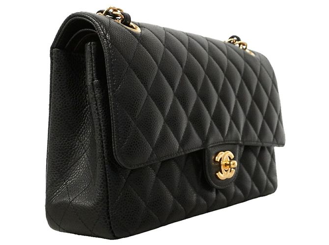 Borsa a Tracolla Chanel Matelassé Nera - vista 2